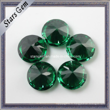 Prix ​​compétitif de l&#39;usine Dark Emerald Color CZ Gemstone for Jewelry